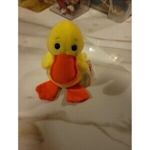 Ty Beanie Babies Quackers The Duck